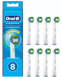 Oral-B Pack de 8 Têtes de brosse à dents Precision Clean EB20-8