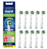 Oral-B Pack de 10 Têtes de brosse de rechange CrossAction CleanMaximizer