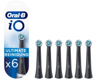 Oral-B iO Ultimate Reinigung- Pack de 6 têtes de brosse, Noir 418184