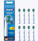 Oral-B lot de 8 Têtes de brosse Pro Precision Clean