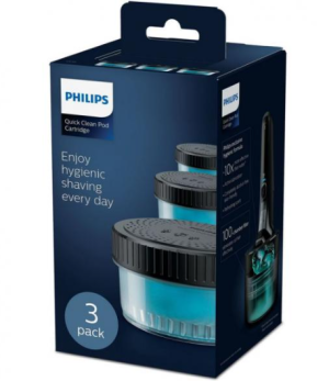 PHILIPS Pack de 3 cartouches de Quick Clean Pod CC13/50