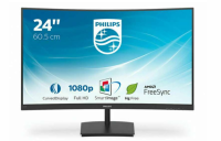 Philips Écran LCD incurvé Full HD 241E1SC - 60 cm (24") - 1920 x 1080