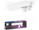 Philips Hue - Plafonnier Centris à 2 Spots Blanc & Ambiance Coloré - 915005928301