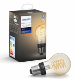 Philips Hue E27 - Ampoule connectée à Filament A60 - Blanc chaud 929002240901