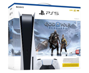 SONY PlayStation 5 PS5 Disc Edition (Bundle avec God of War Ragnarok)