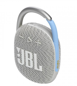 JBL Enceinte Ultra-Portable Étanche Blanc Clip 4 Eco JBLCLIP4ECOWHT