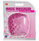 MAGIC MASSAGER PLEASURE ATTACHMENTS, SMALL NUBS/SMOOTH, PINK
