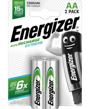 Energizer Akku AA HR06 Mignon 2300mAh (2 piles )