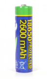 EnerGenie Lithium-Ion-Akku 18650, protégé , 2600 mAh - EG-BA-18650/2600