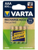 Piles Varta Nickel-Metal Hydride AAA Micro Ni-MH (Pack de 4) 56813 101 404