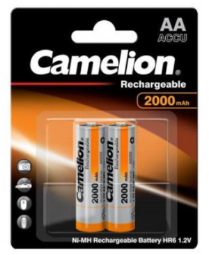 Camelion Akku AA Mignon 2000mAH (2 piles )