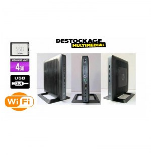 Ordinateur De Bureau HP T620 AMD DC GX-217GA 1.65GHZ - 120 Go SSD - 4gb -Wifi - Windows...