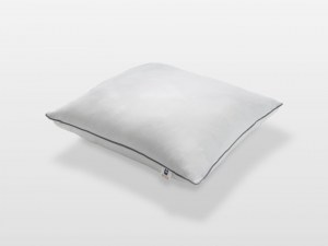 Oreillers percale de coton et fibre creuse siliconée