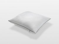 Oreillers percale de coton et fibre creuse siliconée