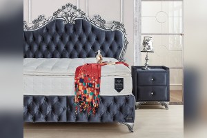 Lit Coffre VICTORIA Sommier Relevable Haute de Gamme