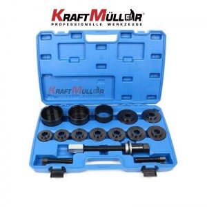 KRAFTMULLER,Outil d'installation de retrait de roulement de moyeu de roue avant 19pc