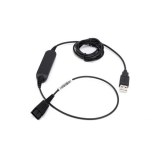Un câble de connexion QD/USB pour relier vos casques à vos PC/Mac.