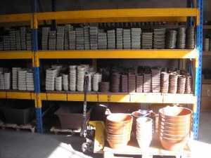 Poteries Bonzai émaillé & accesoires.