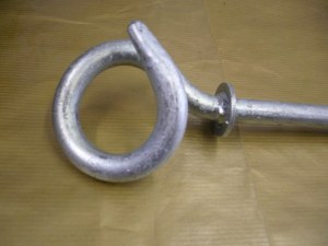 Crochet queue de cochon ou gymnase, de portique à viser