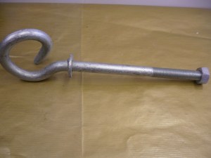 Crochet queue de cochon ou gymnase, de portique à viser