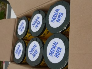 Rouleau de papier thermique pour fax