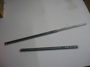 Paire coulisse pour tiroir à bille sstir rain 17 mm