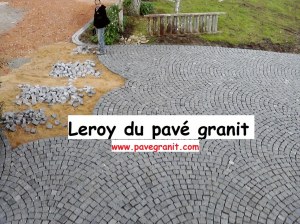 PAVE GRANIT POSE COMPRIS