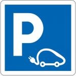 Panneau Place parking pour vÃ©hicule Ã©lectrique