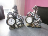 HORLOGE CHEVAL DECORATIF