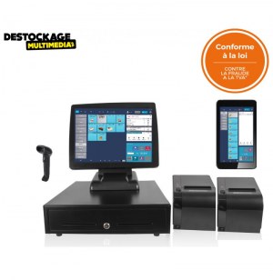 Caisse Enregistreuse Tactile Neuf Garantie 2 ans pack resto
