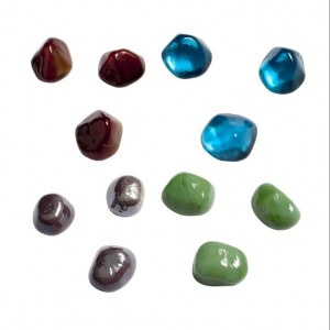 Carton de 24 - Pierre de déco Nacrées