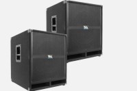 Pair of SEISMIC AUDIO 18 PA POWERED SUBWOOFER Active Speakers 500 Watts Each