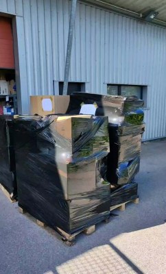 Lot en palette pour professionnel