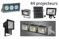 DESTOCKAGE: 44 Projecteurs LED Neuf Valeur 6 000 €