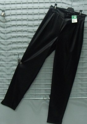 DESTOCKAGE PANTALON SIMILI-CUIR FEMME