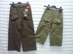 DESTOCKAGE DE PANTALONS FAIGRA POUR FILLES A 3 EUR