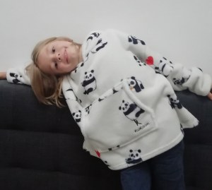 Sweat Plaids Enfants - Entièrement doublés - Motif Panda ou Licorne