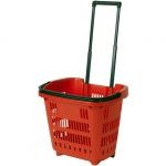 Panier sur roulettes 34L