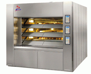 Four à soles électrique 9m² de cuisson, 6 bouches.