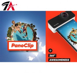 Camera PanoClip 360 degré