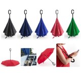 Parapluie Réversible "Hamfrey" en Pongee - Objet publicitaire AVEC ou SANS logo - Cadea...