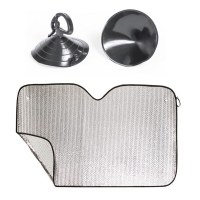 Pare-Soleil "Falnit" avec un Côté en Aluminium - Objet publicitaire AVEC ou SANS logo...