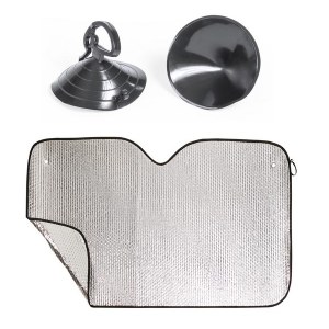 Pare-Soleil "Falnit" avec un Côté en Aluminium - Objet publicitaire AVEC ou SANS logo...