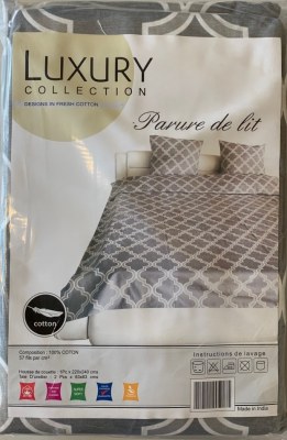 Parure de lit 220x240 100% coton