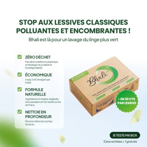 LESSIVE EN FEUILLE BIO PROFESSIONNEL