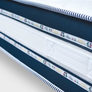 Matelas Orthopédique Mémoire de forme 9 zones h. 25 cm avec 7 cm 3D Memory foam « EFFET...