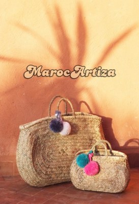 Grossiste paniers beldis traditionnels marocains 100% naturels en palme