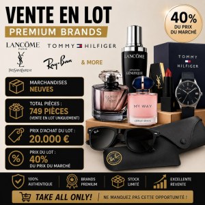 Lancôme, Tommy Hilfiger, YSL, Ray-Ban & autres