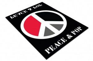 Lot de 150 tapis Peace Pop noir