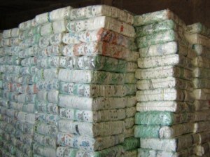 Stock de couches bébés qualité A